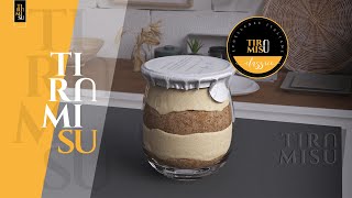 Tiramisu packaging design 3D Animation in 3ds Max