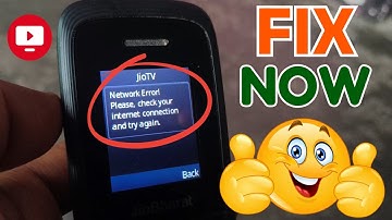 🔴Jio TV - Network Error! Please, Check Internet connection and Try again | JioBharat