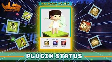 Mini World Block Art : New Update V.0.44.0 - Plugin Status + Tutorial