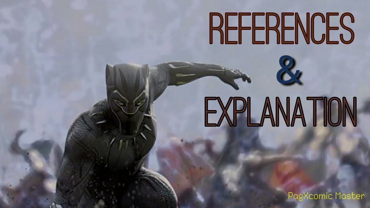 BLACK PANTHER: Easter Eggs and End-Credits