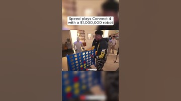 Ishowspeed plays connect 4 with a $1,000,000 dollar robot #fyp #viral #ishowspeed
