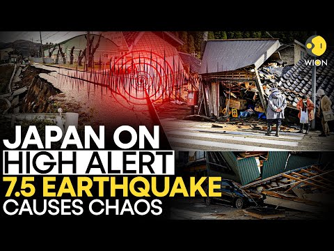 Japan Tsunami: Massive 7.5 Earthquake Rocks Northern Japan Causing Widespread Damage | ORIGINALS thumbnail