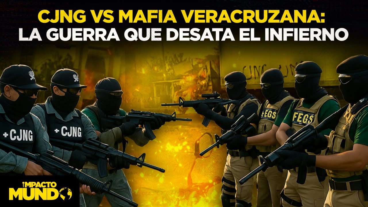 “Nadie está a salvo”: CJNG vs MAFIA VERACRUZANA: Guerra por el poder del NARCØTR4FICØ