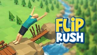 Flip Rush Gameplay - High Speed Stunts on Yoplay.io screenshot 2