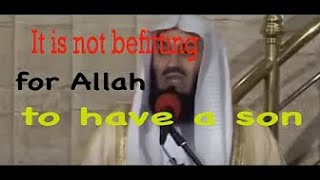 20220110 Why It is not Befitting  for Allah to have a Son | Christian Prince | English