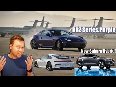 Subaru's New Hybrid System, BRZ Series.Purple, 2025 Porsche 911 GT3 + More! Weekly Update