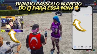 BKINHO PASSOU O NUMERO DO FJ PARA A MINA 😂 | GARÇONETE AGR1DE BK 😳