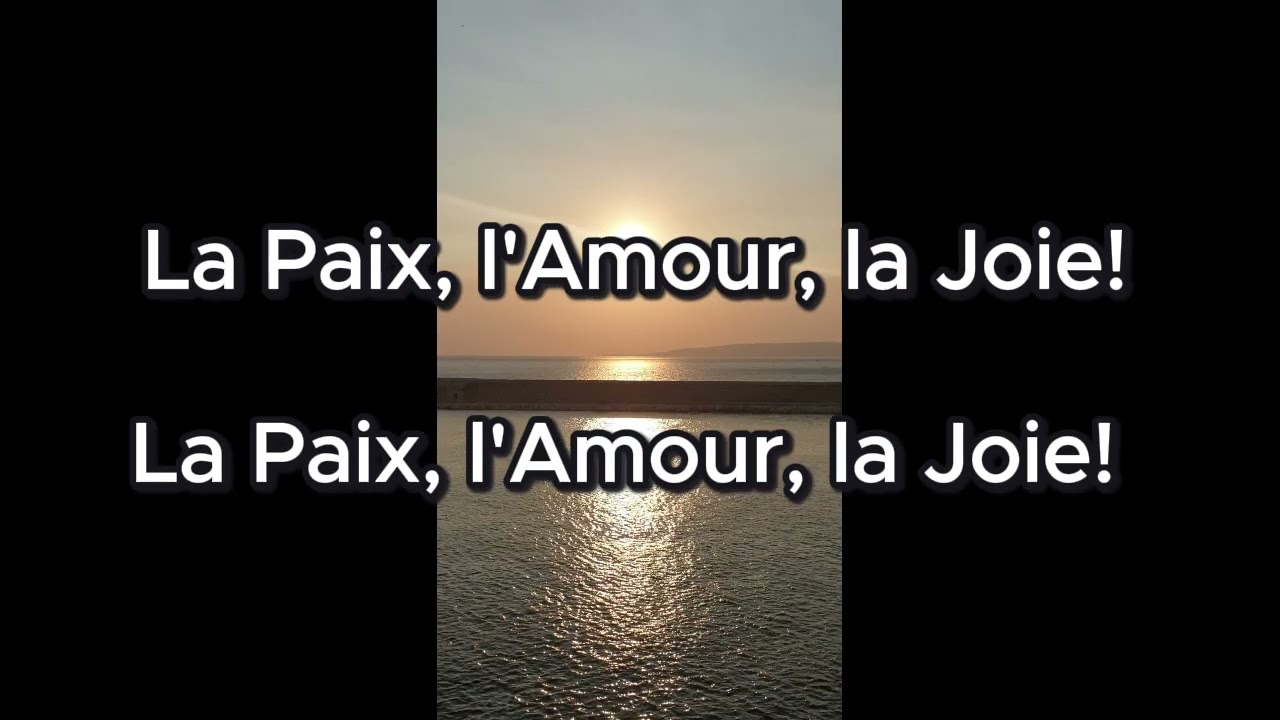 La Paix, Ici, Maintenant, Partout