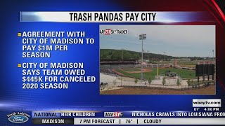 Rocket City Trash Pandas pay off debt to city of Madison early