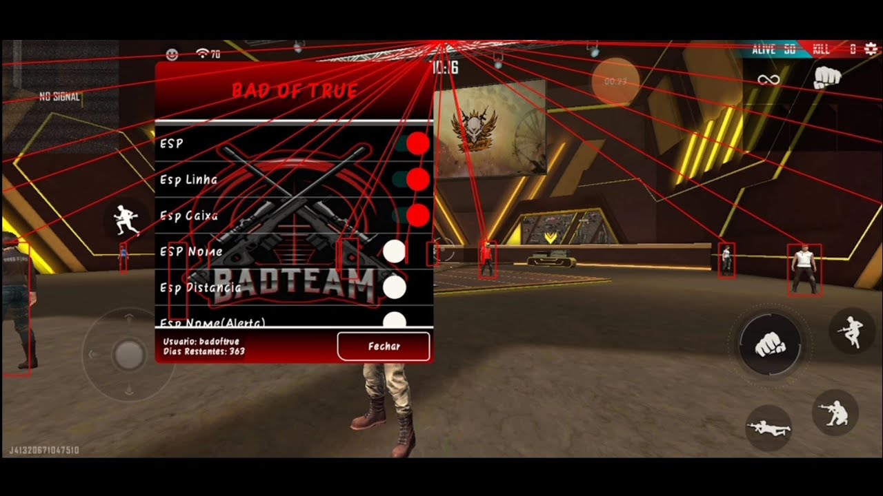 MOD MENU CHEAT AUTO HEADSHOT Bad Team FREE FIRE TERBARU 2020 1.54.X Gratisss