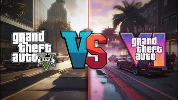 GTA 5 vs GTA 6 Graphics Comparison – Huge Visual Upgrades!