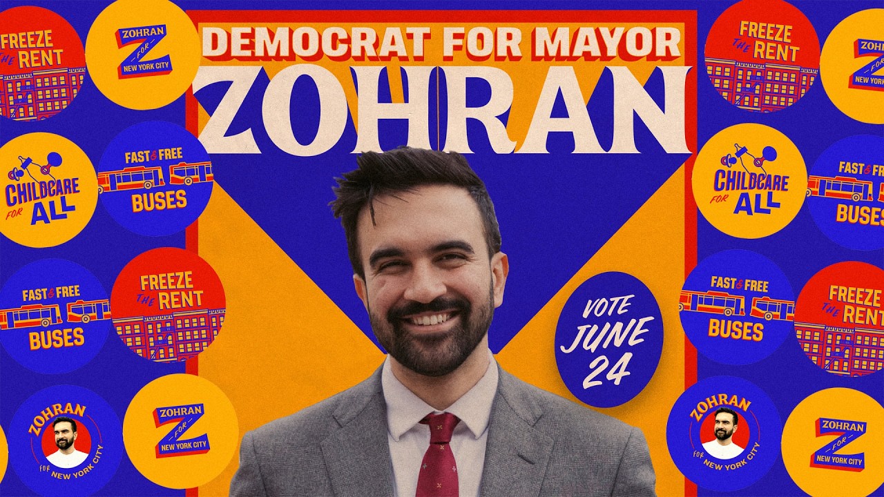 Zohran Mamdani - From Queens Organizer to Democratic Nominee for NYC Mayor
