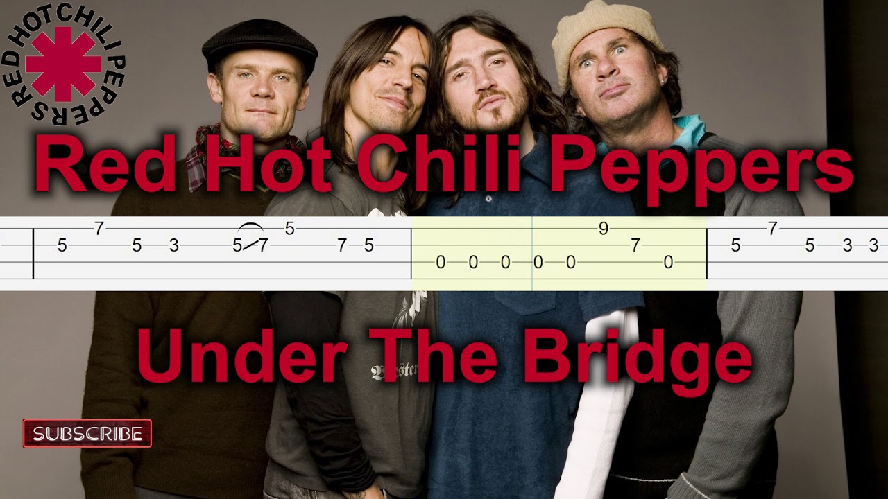 Red hot chili peppers tabs