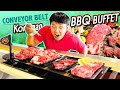 CONVEYOR BELT Korean BBQ BUFFET & BEST HIDDEN GEM Restaurant in Las Vegas!