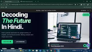 AI se Website Kaise Banaye? 🚀 Google AI Studio Tutorial (FREE) - No Coding!