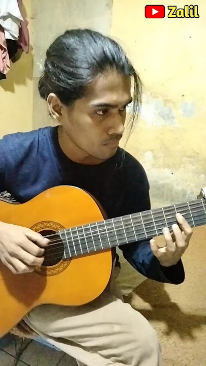 Tujhe dekha to yeh jaana sanam fingerstyle cover #shorts