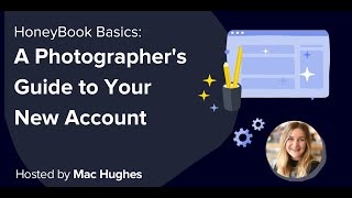 HoneyBook Basics: A Photographer's Guide to Your New Account screenshot 2