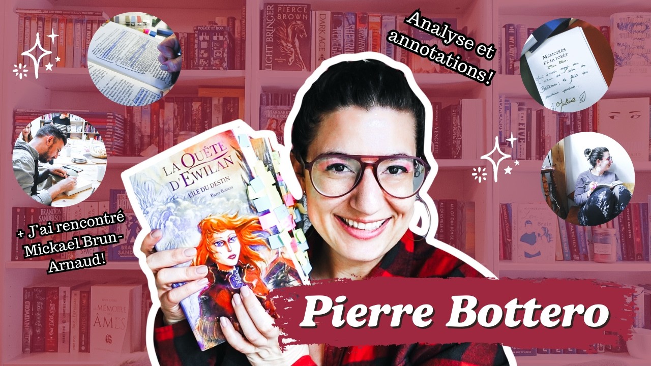 Les meilleurs livres fantasy? Deep Dive Pierre Bottero: analyse et annotation de la Quête d'Ewilan!