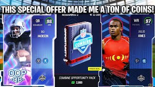 THIS SPECIAL OFFER MADE ME A TON OF COINS! COMBINE PROMO AND 96 OVERALL REDUXES!