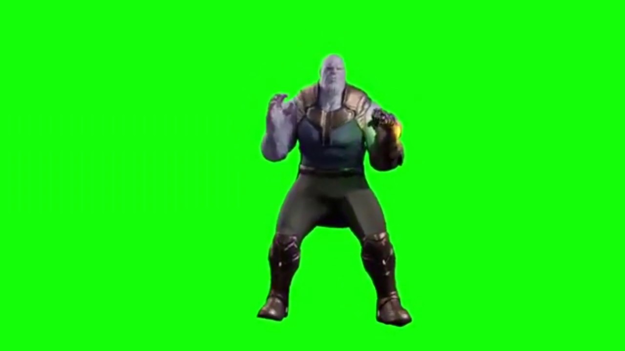 thanos fortnite dance green screen