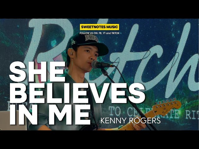 She Believes In Me | Kenny Rogers - Sweetnotes Cover class=