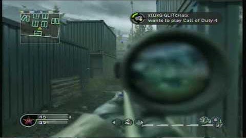 Xbox360 - Cod4 - Shipment sniper 1v1
