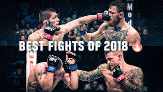 видео: Марафон лучших боёв UFC 2018 года картинка: Марафон лучших боёв UFC 2018 года