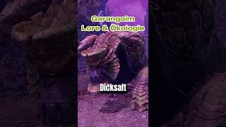 Garangolm Lore &amp; Ökologie!  #gaming #monsterhunter #lore #fyp #mhrisesunbreak #monsterhunterrise