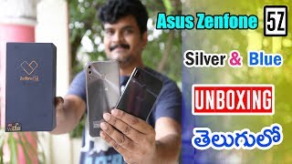 Asus Zenfone 5Z (Silver & Blue) Unboxing & intial impressions ll in telugu ll