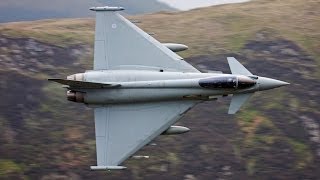 Low Flying Typhoons Through The Mach Loop - AIRSHOW WORLD