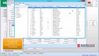 Sage 100 Contractor Change Orders