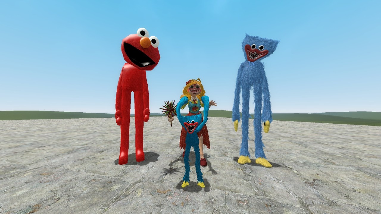 Surviving All Big Smiling Critters from Poppy Playtime | Garry's Mod | P5