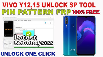 VIVO Y12,15 UNLOCK ONE CLICK SP FLASH TOOL | GAME OVER Y12,15 BY TEST POINT LETEST SECORTY 2022