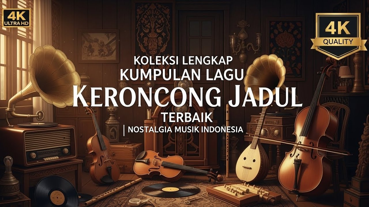 Koleksi Lengkap Kumpulan Lagu Keroncong Jadul Terbaik | Nostalgia Musik Indonesia