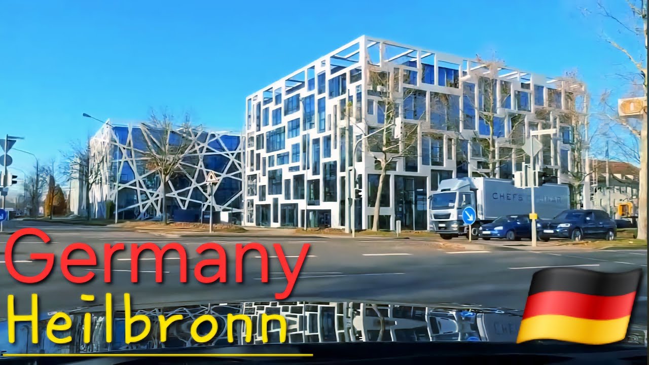 Driving in Heilbronn, Germany