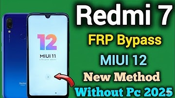 Redmi 7 frp bypass Miui11 without PC 2025 new method#viral #trending #frpbypass#repair #viralvideo