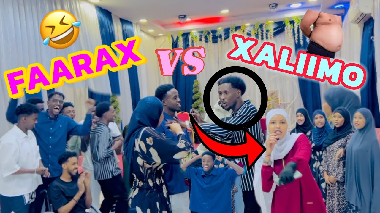 DHULKA LISKU JIDAY XALIMO VS FAARAX 🙆‍♂️😃