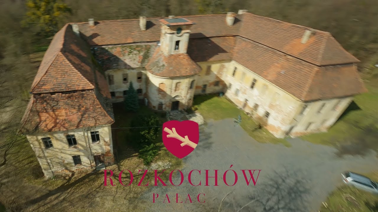 Rozkochów pałac YouTube