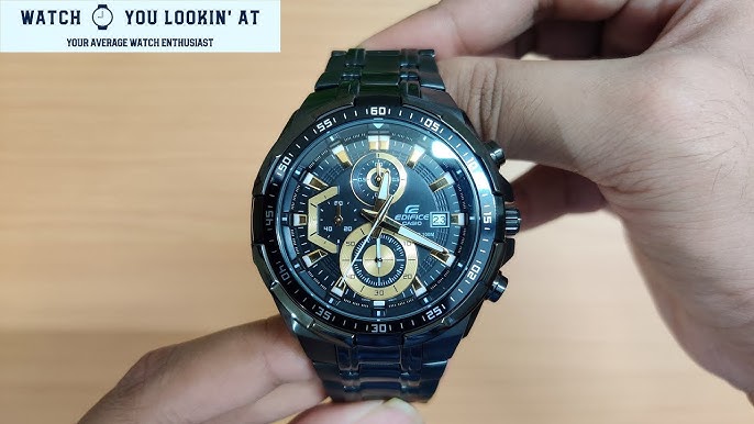 CASIO - EDIFICE EFR-571D-1AVUDF UNBOXING YouTube