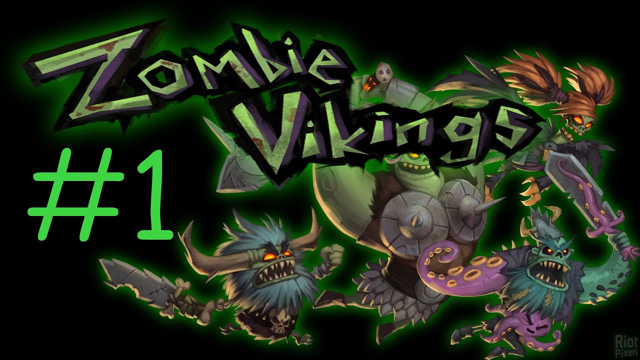 Zombie Vikings - Прохождение на русском [CO-OP] - Ч.1 - Не простые викинги