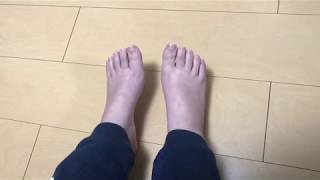 【2日目】番外編～足指観察日記～