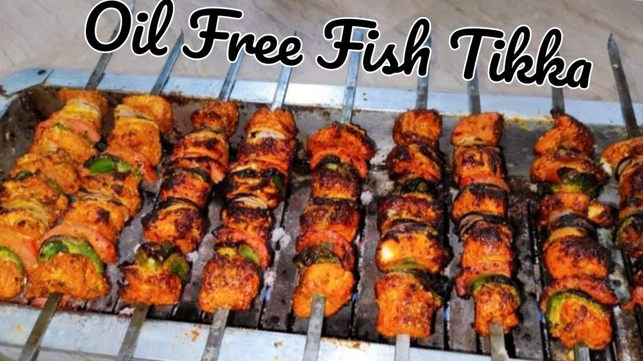 Spicy & Saucy Fish Tikka Recipe Easy_BBQ fish Tikka Recipe with ...