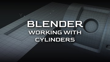 Blender - Working with Cylinders