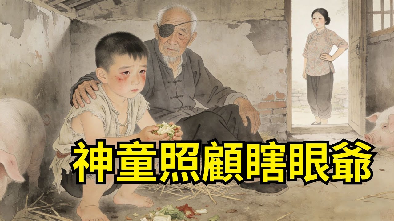 八歲神童爹娘早逝，被嬸娘趕去住豬圈，靠撿剩菜養瞎眼爺爺，誰料豬圈地下藏祖產，暴富後嬸娘磕頭求收留，他的做法解氣！【心事郵局】#民間故事#傳統故事#故事頻道#聽書#睡前故事#情感