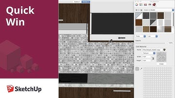 Customizing the colors in your SketchUp model via the Eyedropper Tool (Mac) - Quick Win