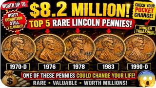 Rare Pennies Found in Pocket Change? Top 5 Lincoln Cents Worth Money!