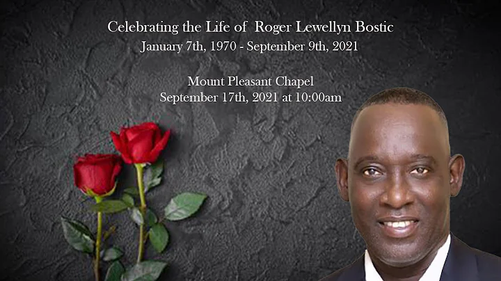 Celebrating The Life of Roger Lewellyn Bostic