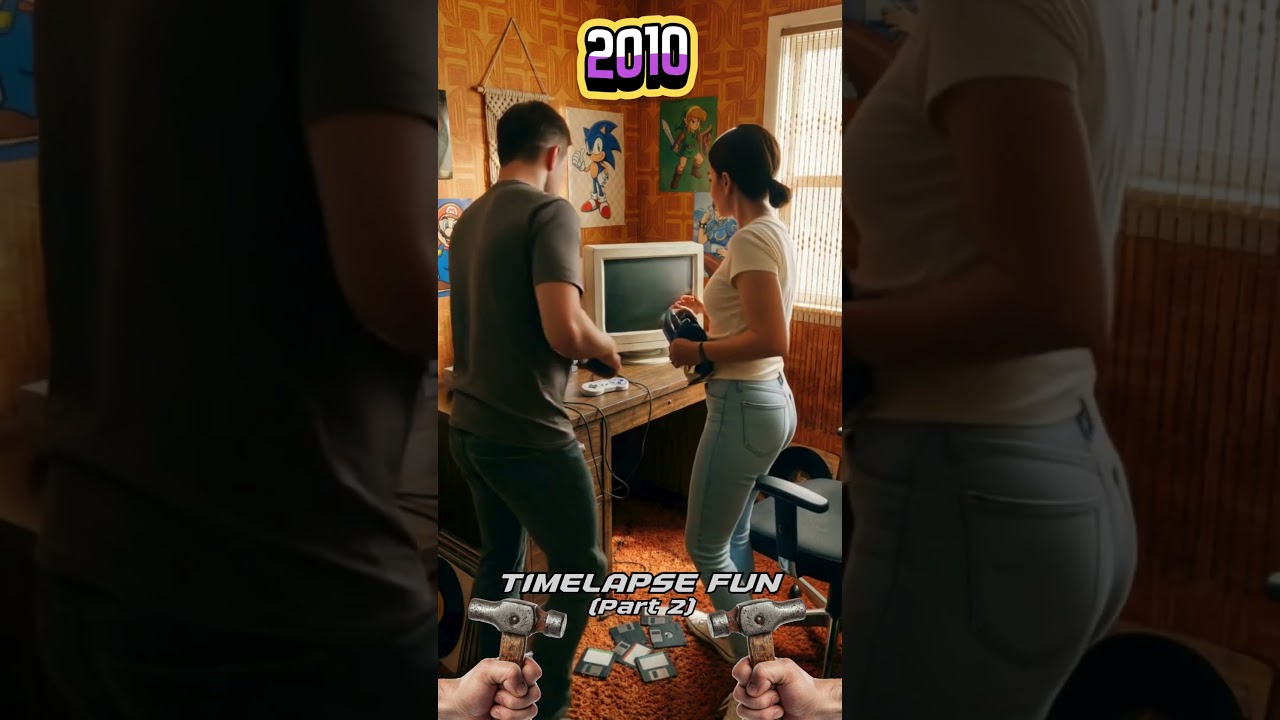 🕹️ Gaming Evolution | TIMELAPSE FUN