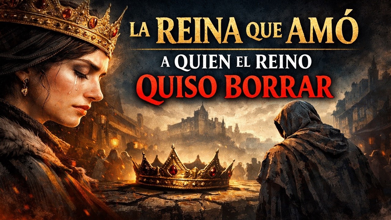 La reina que amó a quien el reino quiso borrar!