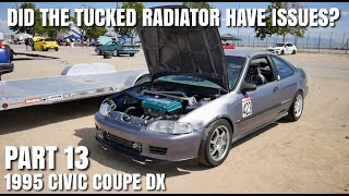 Did the Tucked Radiator Work Well in the Desert Heat?  1995 Honda Civic DX B16A at Suika Circuit